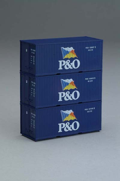 3er Containerset "P&O" 3er Containerset "P&O"