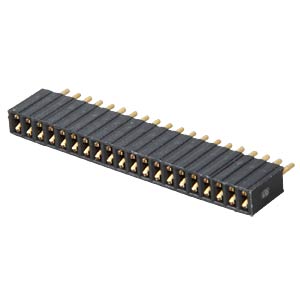 Buchsenleiste 1x20-pol, gerade, RM1.27 Buchsenleiste 1x20-pol, gerade, RM1.27