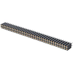 Buchsenleiste 2x36-pol, gerade, RM2.54 Buchsenleiste 2x36-pol, gerade, RM2.54