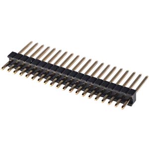 Stiftenleiste 1x20-pol, gerade, RM1.27 Stiftenleiste 1x20-pol, gerade, RM1.27